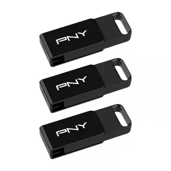 USB zibatmiņa PNY Elite 128 GB USB Type-C 3.2 Gen 1 (3.1 Gen 1) Melna
