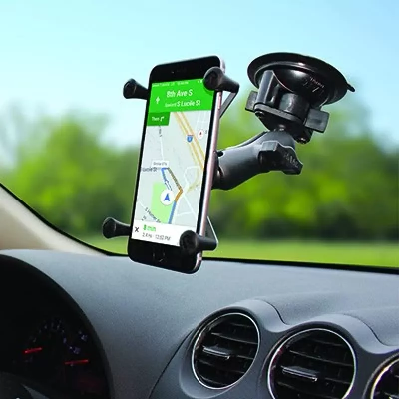 RAM Mounts X-Grip telefona turētājs ar Twist-Lock piesūcekni