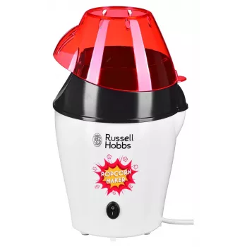 Popkorna pagatavotājs Russell Hobbs Fiesta melns, sarkans, balts 1200 W