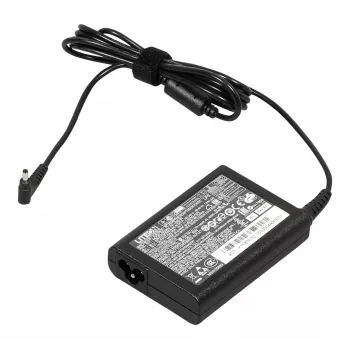 ACER barošanas bloks ACER ASPIRE S7 sērijai 65 W - melns 3,42A / 19V / 65 W Kontaktdakšas izmēri (ārējais/iekšējais/tapas): 7,5 mm / 3,0 mm / 1,0 mm