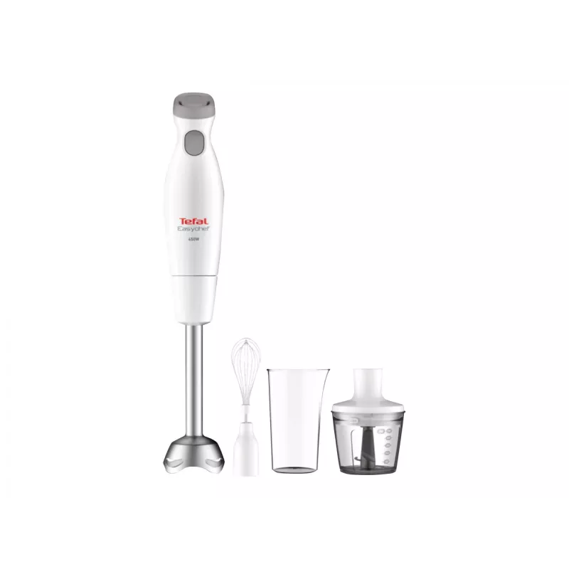 Tefal HB4531 0,5 L Galda blenderis 450 W Pelēks, Nerūsējošais tērauds, Balts