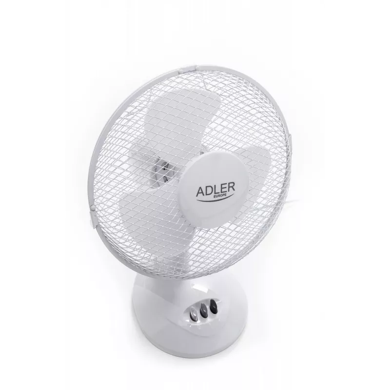 Adler AD 7302 Galda Ventilators Balts 23 cm