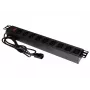 ALANTEC 19 collu strāvas sadalītājs - 9 ligzdas UPS - C14 spraudnis (PZ010)