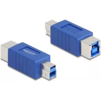 DeLOCK 67229 USB Type-B dzimuma mainītājs, zils
