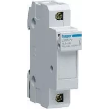 HAGER L501PV Drošinātāja elements 1P 1000V DC L38 1M