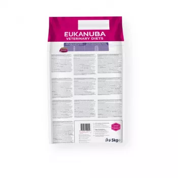 Sausā barība suņiem EUKANUBA Dermatosis FP Adult Fish & Potato 5 kg — bezgraudu, 22% olbaltumvielas, 15% tauki