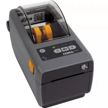 Zebra ZD411 etiķešu printeris — tiešās termodrukas, 203 x 203 DPI, 152 mm/s, vadu un bezvadu Ethernet LAN, Bluetooth