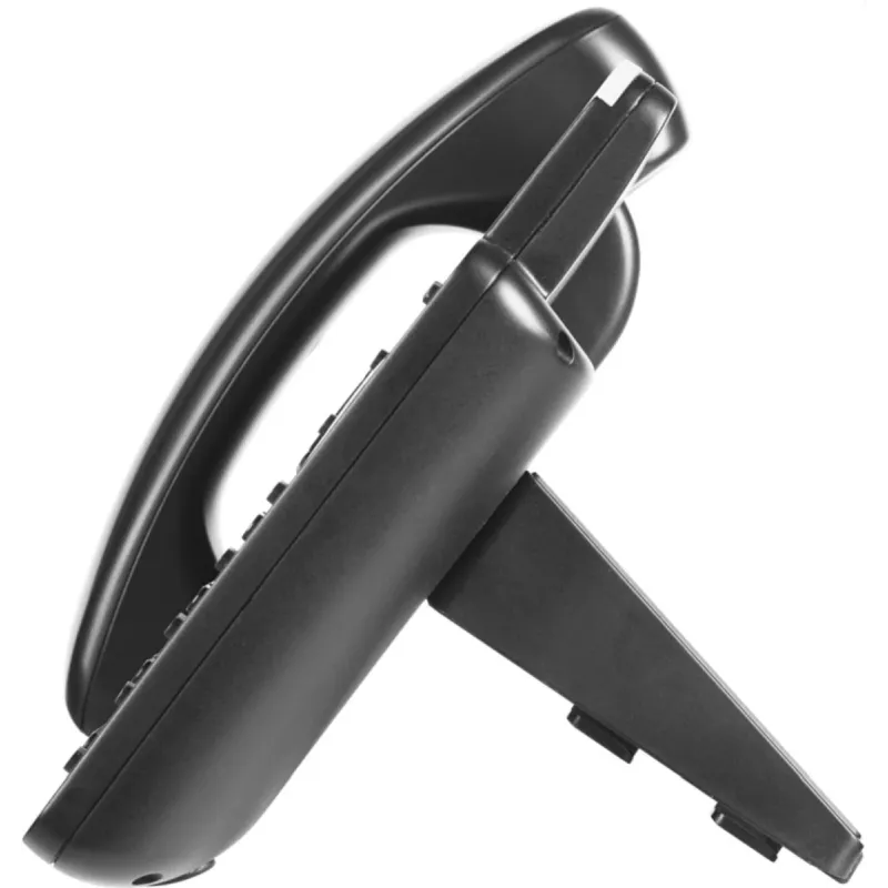 DECT telefons Grandstream GXP1628 — galda/sienas telefons, LCD 132x48 px, skaļrunis, 500 kontakti, RJ‑9 austiņas