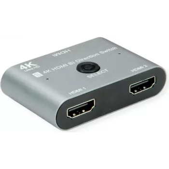 VALUE divvirzienu HDMI slēdzis 2 virzienu 1→2 un 2→1 (14.99.3588)