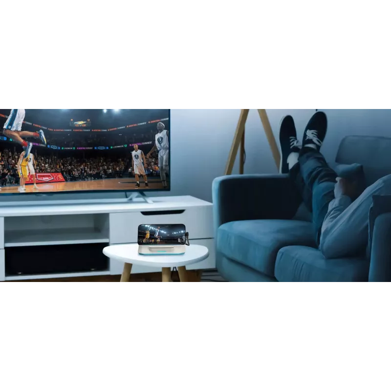 AVerMedia X'TRA GO GC515 video ierakstīšanas doks, 4K30/1080p120 ierakstīšana, 4K60 HDMI izvade, USB-C DP Alt Mode, USB Power Delivery, balts