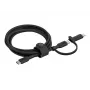 USB kabelis Belkin BoostCharge Pro 1.5m USB-C uz USB-C/Lightning melns