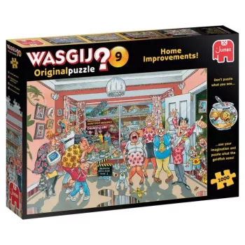 Jumbo Spiele Wasgij Original 9 - Mājas Uzlabojumi 1000 gabalu Puzle (81926)