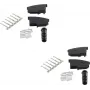 Vadu savienotājs ShiverPeaks BS72020-SET2 TAE N Melns