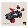 Braucamrīks Simba-Dickie BIG Bobby Car Classic Little Rocker — melns/sarkans, modelis 800056144