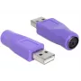 DeLOCK 65461 dzimuma pārveidotājs PS/2 uz USB-A