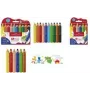 Krāsainie zīmuļi Faber-Castell 110624 Daudzkrāsaini 10 gab. Bērniem