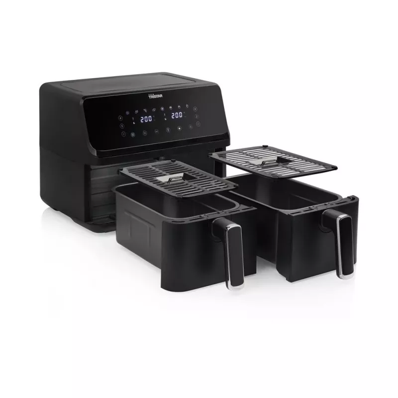 Tristar FR-9026 gaisa fritieris ar dubultu grozu 8 L 2700 W Melns