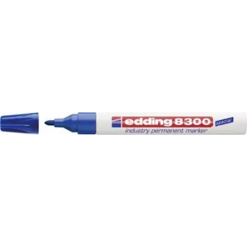 Permanentais marķieris Edding 8300 Bullet Tip Zils