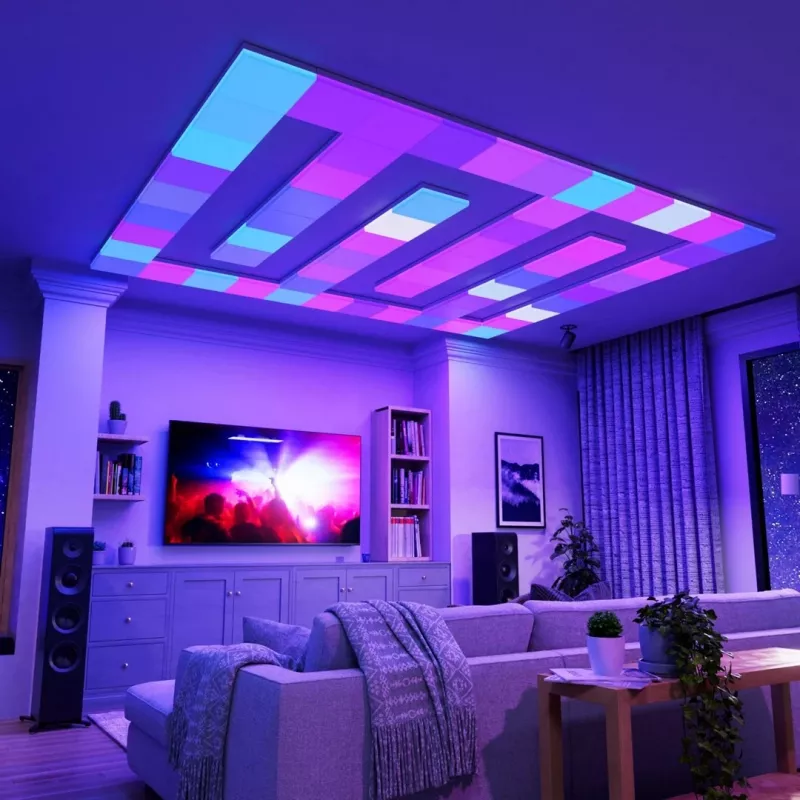 Nanoleaf NF083K02-3SL viedā griestu lampa Wi-Fi