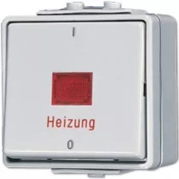 Jung 602 HW Elektriskais Slēdzis 2P Balts (602HW)