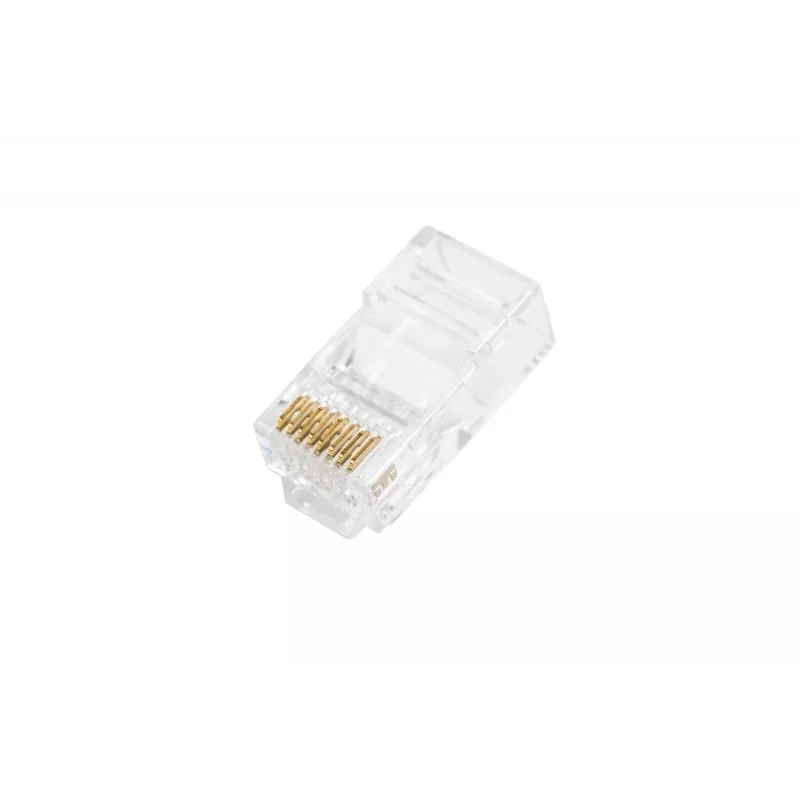 RJ45 vadu savienotājs Digitus X-ML-6U-EZ caurspīdīgs vīriešu 100 gab.
