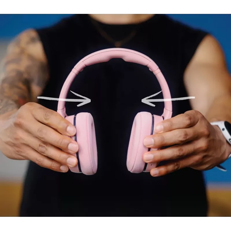 Skullcandy Crusher 540 Active Over-Ear Austiņas Mīksti Rozā