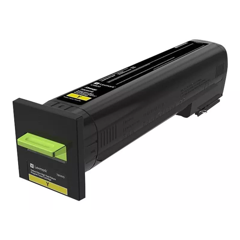 Toneru kasetne Lexmark RETURN-TONER CARTRIDGE YELLOW 72K2XY0 72000 lapas