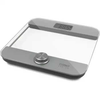 Caso Body Energy Ecostyle 03416 elektroniskie personīgie svari — maks. 180 kg, precizitāte 100 g, balts/pelēks