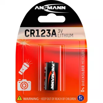 Vienreizējās lietošanas baterija Ansmann Special CR 123 A