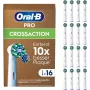 Oral-B Pro CrossAction nomaiņas birstes galviņas, 16 gab.