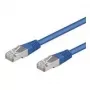 Wentronic Goobay CAT 5e Patch Kabelis, SF/UTP, Zils, 5 m - CCA Vara Maisījums (68057)