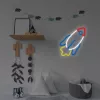 LED neona lampa MANTA SNL91MT Style RAKETA – dekoratīvs neona panelis