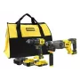 Bezvadu skrūvgriežu komplekts STANLEY ST KIT V20 SFMCK216MDS (SFMCD715 + SFMCH900) 1x4.0Ah 1x2.0Ah