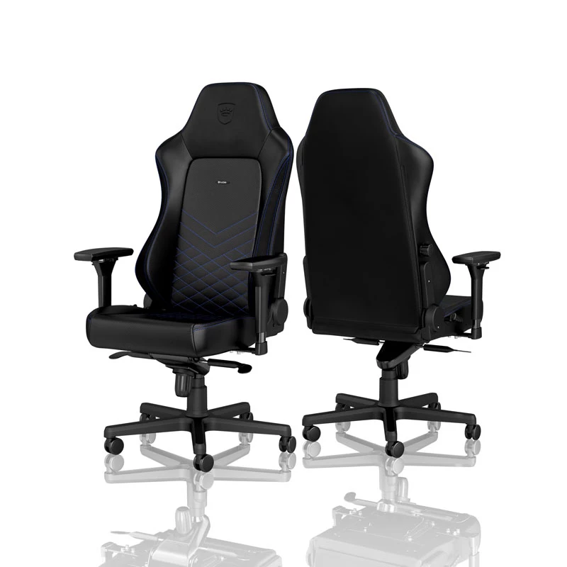 noblechairs HERO spēļu krēsls - Melns/Zils