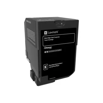 Lexmark CSCX725 Corporate 20K Tonera kasetne High Yield Melna 74C2HKE