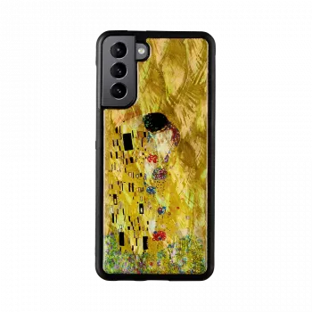 Aizsargmaciņš iKins Samsung Galaxy S21+ — melns
