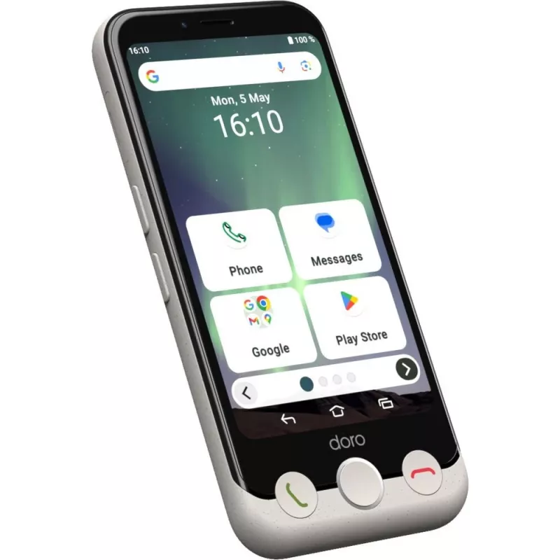 Viedtālrunis Doro Aurora A10 4.5 collu 4GB RAM 64GB Melns Balts