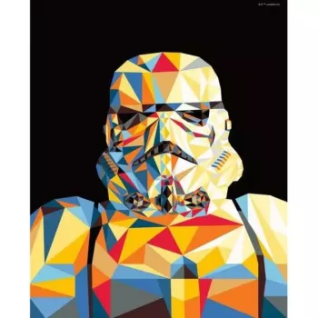 Gleznošanas komplekts CreArt Star Wars - Stormtrooper