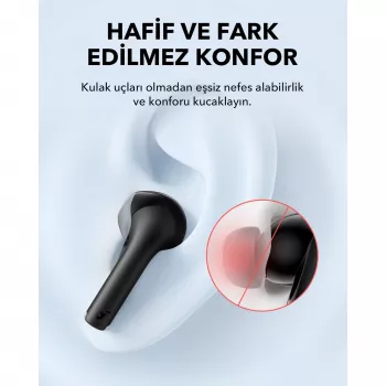 Anker Soundcore K20i A3994G11 TWS intraaurālās austiņas, melnas, USB-C
