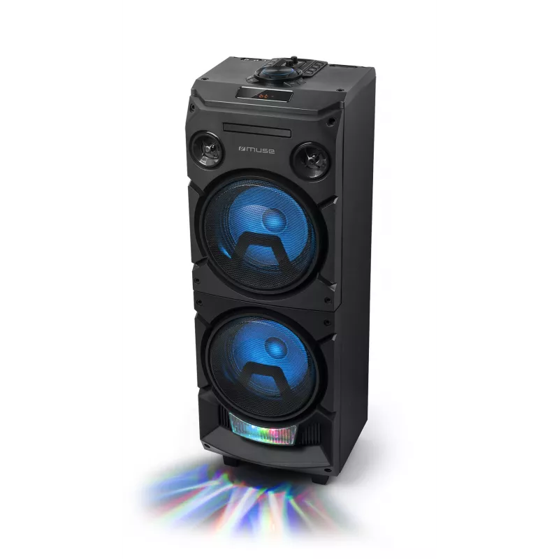 Muse M-1937 DJ portatīvā ballīšu skaņas sistēma melna 600 W