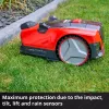 Power X-Change robotzāģētājs FREELEXO CAM PLUS 600 (sarkans/melns, Li-Ion akumulators Plus 4,0Ah, kamera + sensors)
