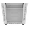 Brīvi stāvošs serveru skapis LANBERG FF01-6842-12SL 42U, 600×800 mm, 2121 mm, 1200 kg, IP20, pelēks
