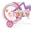Bērnu velosipēds 16 collu Paw Patrol Purple 1680 Meitenēm TOIMSA