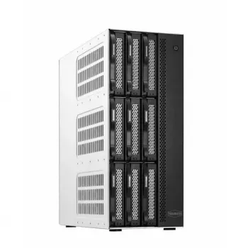 TerraMaster T9-500 PRO NAS krātuves serveris Intel® Core™ i7 16 GB DDR5 0 TB Pelēks