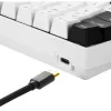 Sharkoon SGK50 S4 60% kompaktā tastatūra Gaming USB QWERTZ Vācu Baltā RGB LED
