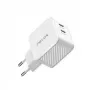 Nevox 45W Divu USB-C Portu GaN Lādētājs, balts, modelis 2569