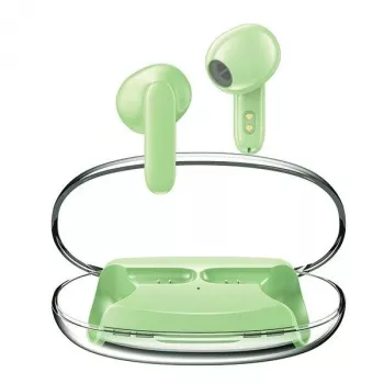 Awei T85 ENC TWS Bluetooth austiņas zaļā krāsā