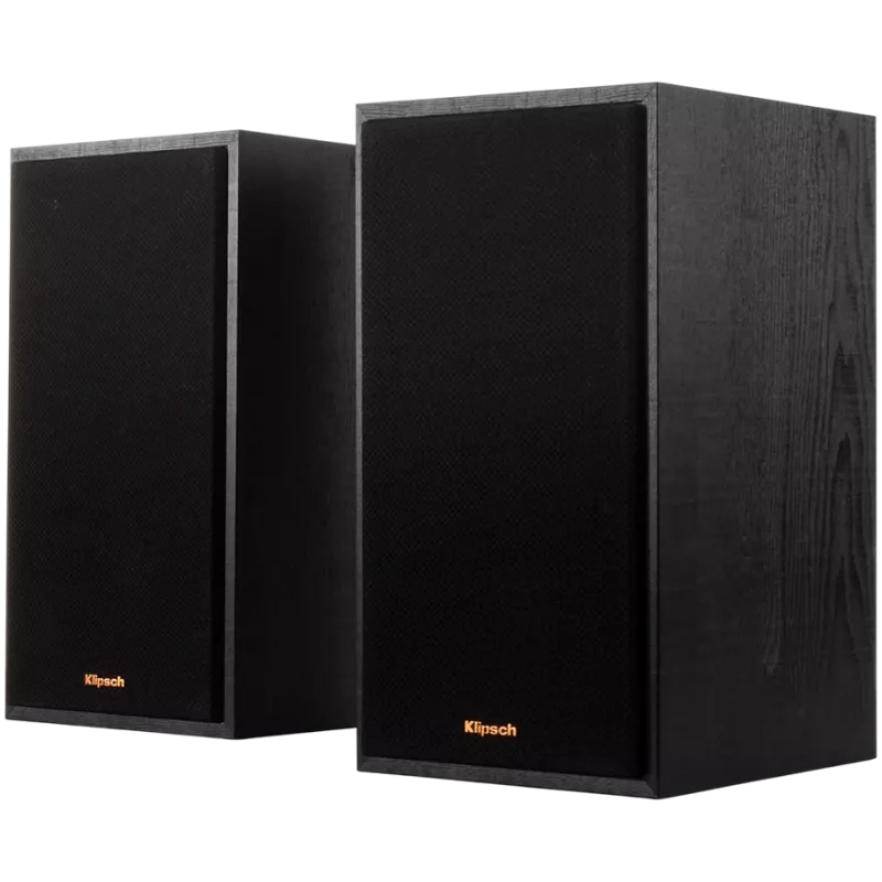 Aktīvā grāmatplaukta skaļruņu sistēma KLIPSCH R-51PM — Vadu un bezvadu, 120 W, Melns/Vara