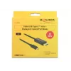 DeLOCK 85256 video kabeļa adapteris 2 m USB Type-C uz DisplayPort Melns