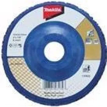 Makita tīrīšanas disks alumīnijam, nerūsējošajam tēraudam, krāsainajiem metāliem, tēraudam - 125 mm - saderīgs ar Makita 95XX, GA008, GA008GM201, GA013, GA013GM201, GA016GM201, GA023